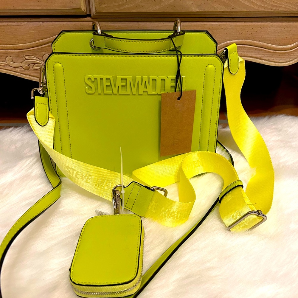 NWT Steve Madden Bevelyn Satchel